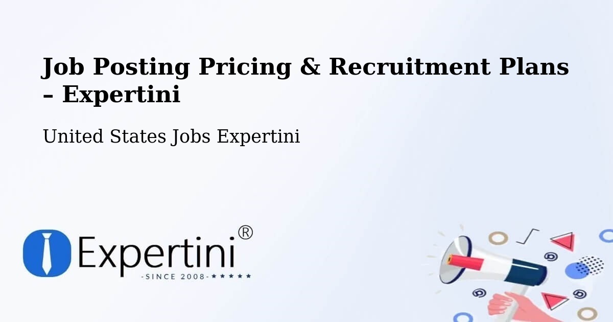 Job Posting Pricing & Recruitment Plans – Grandville - Grandville, United States Jobs Expertini